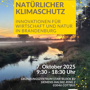 Plakat Natürlicher Klimaschutz